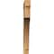 Ekena Millwork Westlake Block Rough Sawn Bracket, Western Red Cedar, 4"W x 38"D x 38"H BKT04X38X38WTL05RWR - alternate 3